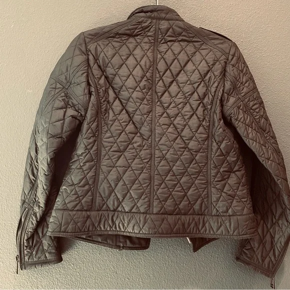 Belstaff London women’s moto motorcycle jacket coat size EU 40 US 6 xs-s black